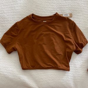 SKIMS! fits everybody super cropped t-shirt! Size small!